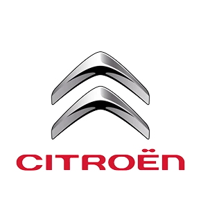 Logo officiel Citroën agrément ou badge de certification Citroën présenté de manière claire et professionnelle sur fond neutre blanc ou gris clair. Le logo doit être net, lisible et en haute résolution, représentant l'agrément officiel de la marque Citroën accordé aux ateliers autorisés.